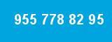 955 778 82 95